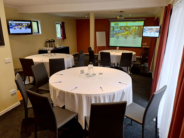 cabaret style conference layout